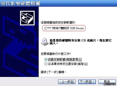 偵測的硬碟名稱為亂碼!?