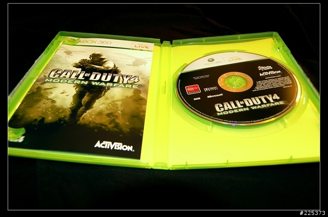 [XBOX360][開箱文]決勝時刻Call of Duty 4~~任務開始 !!!