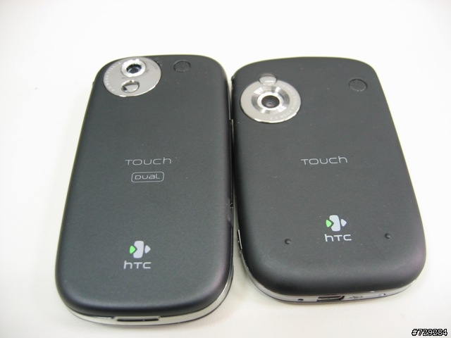 HTC Touch vs. Touch Dual兩代大車拼--外形篇（上）