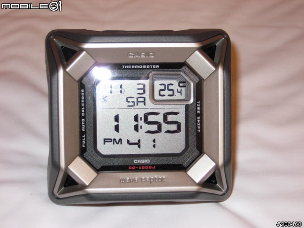 [分享]CASIO GQ-1000 G-SHOCK造型電波鬧鐘