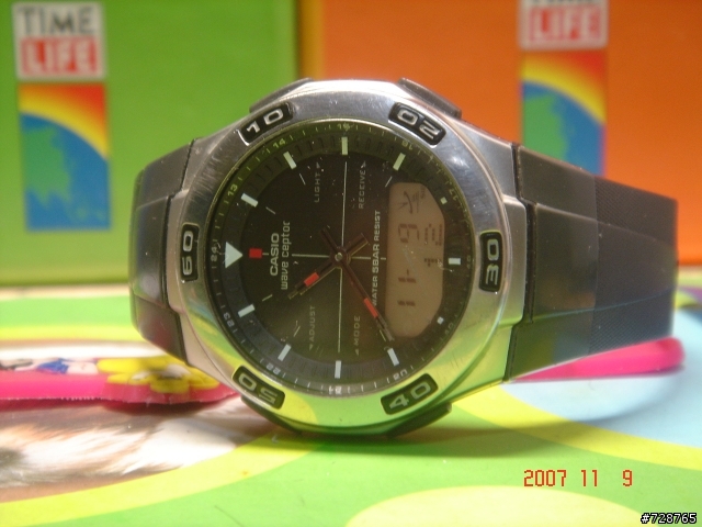 (分享)入門級的電波錶CASIO WAVE CEPTOR WVA-105H  -窮人要更守時