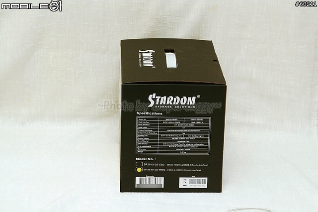 [分享] 入手Stardom SR3610-2S-WBC ＋ Seagate 梭魚11代 500G