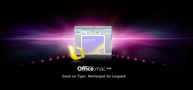 一些Office:mac 2008的圖(不是軟體擷取畫面~)