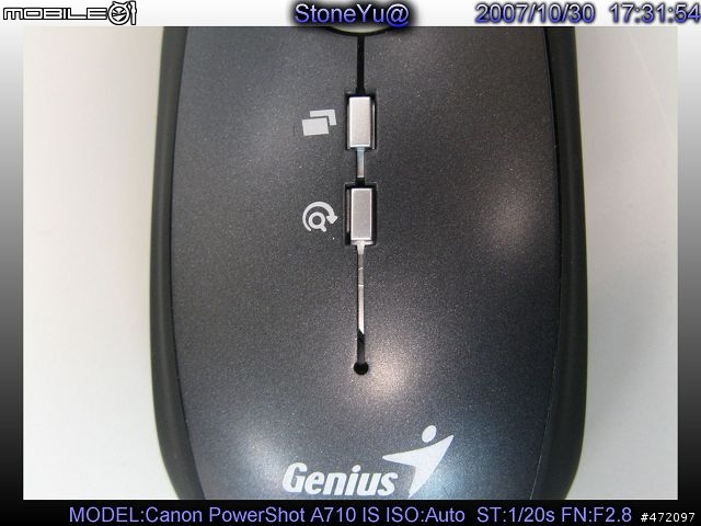 [分享] Genius Traveler 515 光感應無滾輪之雷射滑鼠