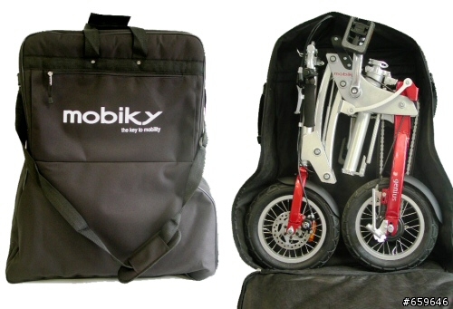 通勤族的夢幻逸品～新款折疊式自行車mobiky