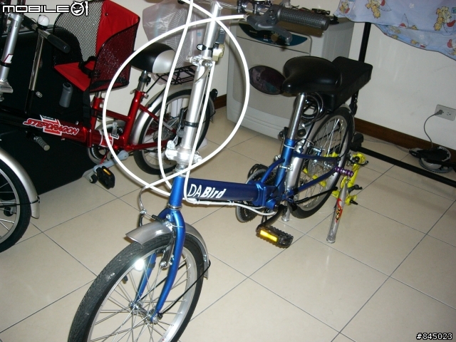 網購20吋土砲小折改裝 part 5  開開玩笑篇 DAHON+Birdy=?