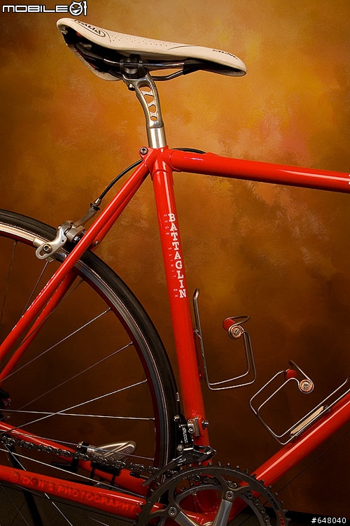 終於我的Battaglin鋼管組好了