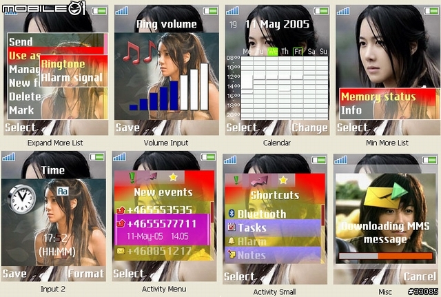 [w810i] 太王四神記女主角 布景主題