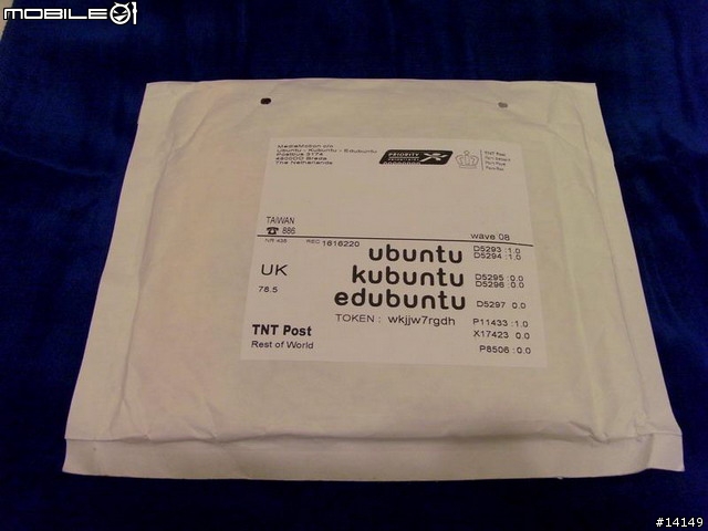 [開箱文]ubuntu 7.10"原版光碟"~~入手