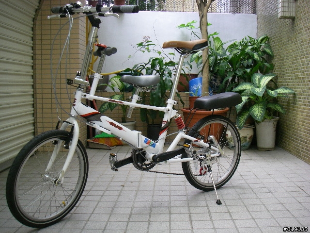 改----阿伯親子摺疊車