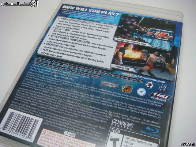 熱血沸騰 WWE激爆職業摔角2008