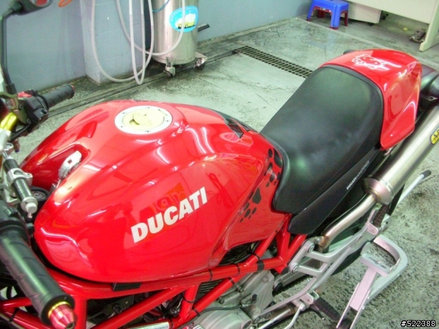 <分享>Ducati Monster620 奈米晶鑽釉美容 ~圖片分享