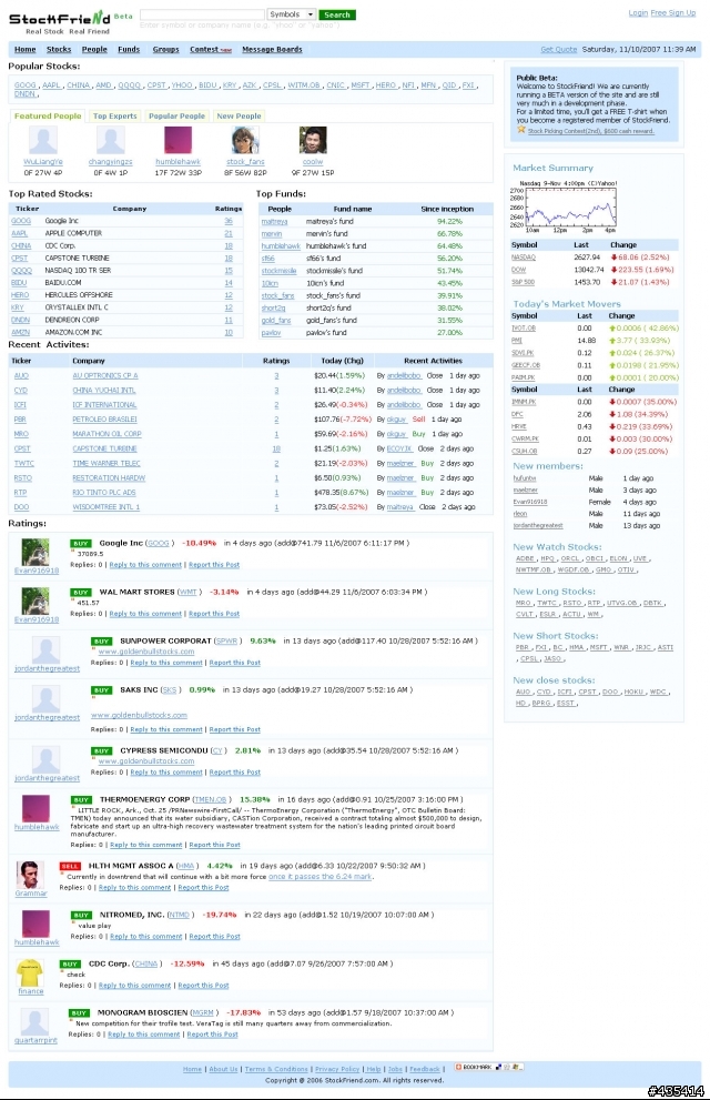 [投資工具] 擅用Web2.0投資工具 : 真正的去使用工具而不是只看新聞