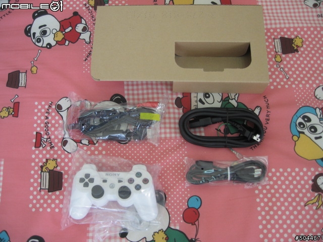 [分享] 新版PS3-40G陶瓷白 不專業開箱報告 - 新增影音週邊設備簡易教學