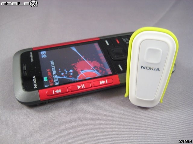 [分享] Nokia BH-300 小巧繽紛的藍牙耳機