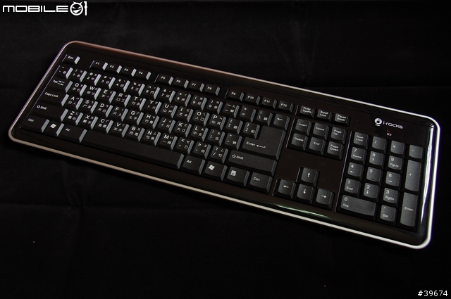 i-rocks RF-6570 超薄2.4GHz無線鍵盤滑鼠組
