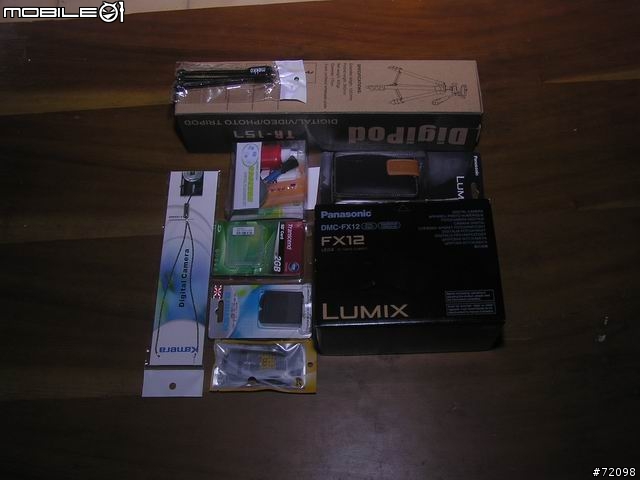 [分享]Panasonic DMC-FX12開箱