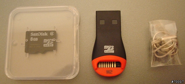 手機卡王---Sandisk class 4 8GB micro SDHC !!
