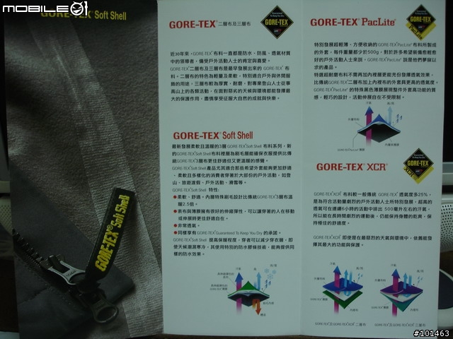 分享不負責任的GORE-TEX-Pro Shell衣服
