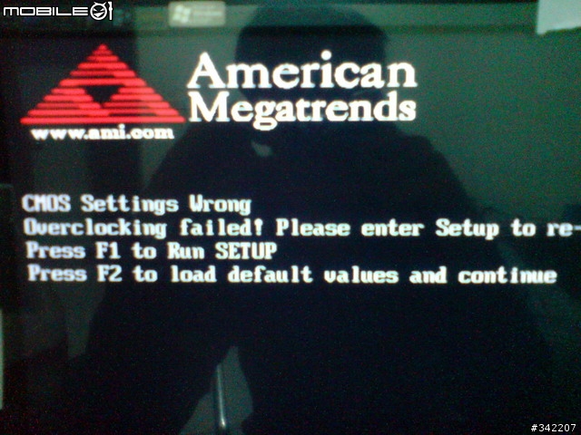 CMOS Settings Wrong???