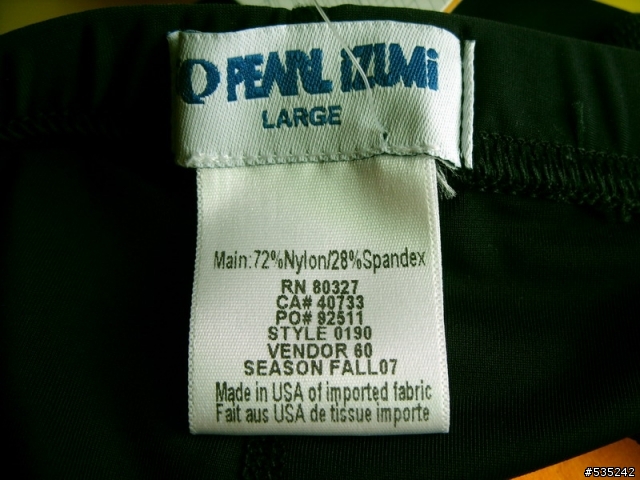 關於 Pearl Izumi 的3D車褲