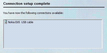 有關 E65 與 Windows XP 超級終端機 間的 AT command 測試問題
