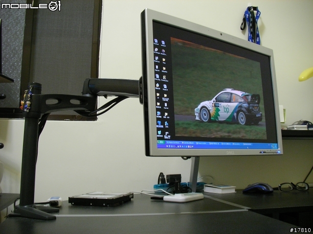 Ergotron LX + SP2208WFPt ^^