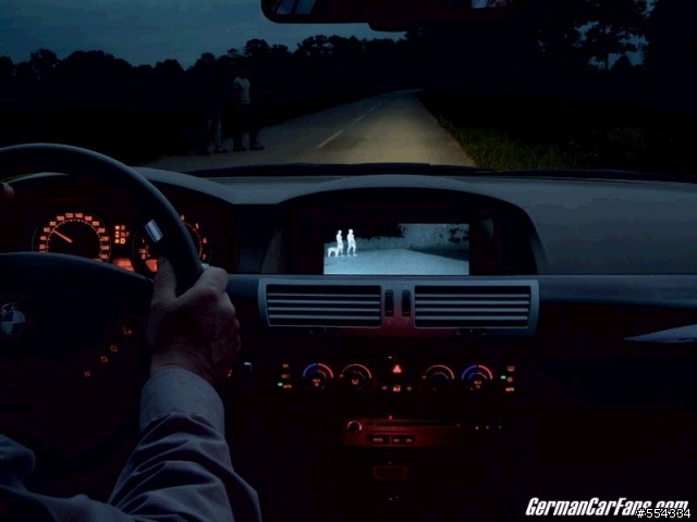 BMW的夜視功能