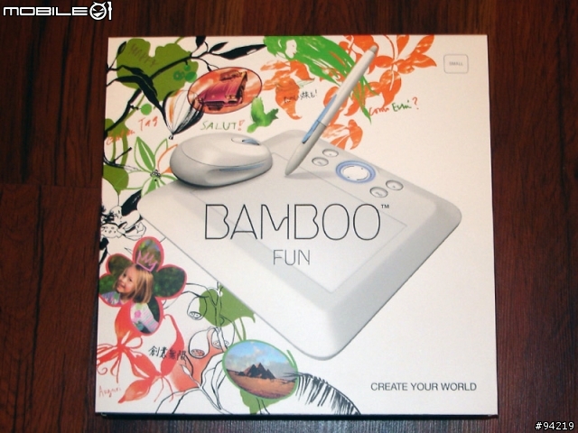 [開箱]Wacom Bamboo Fun CTE-450W-G(白)