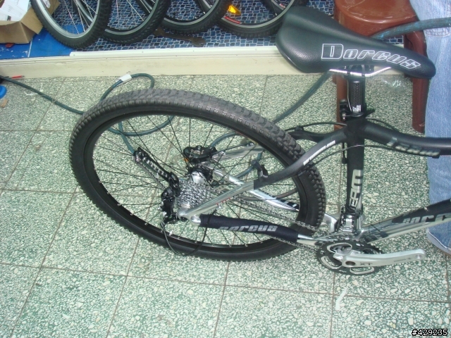 不可能的任務 之 dorcus 海豚車 全套XT MTB ~首航 5KM後車架 及變速器 ??????