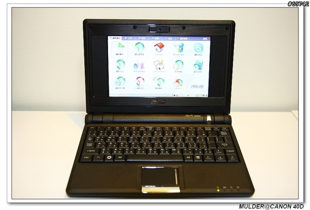 [MoMo桑分享] 我的Eee PC ~ ASUS 8G 黑色版本