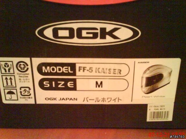 低調的OGK FF5 KAISER~~~~~第一次使用心得