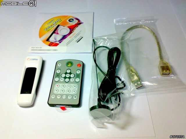 Compro Vista U100 純數位電視棒入手測試