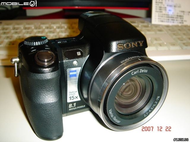 96/12/22終於敗入SONY H9 勸敗照來囉