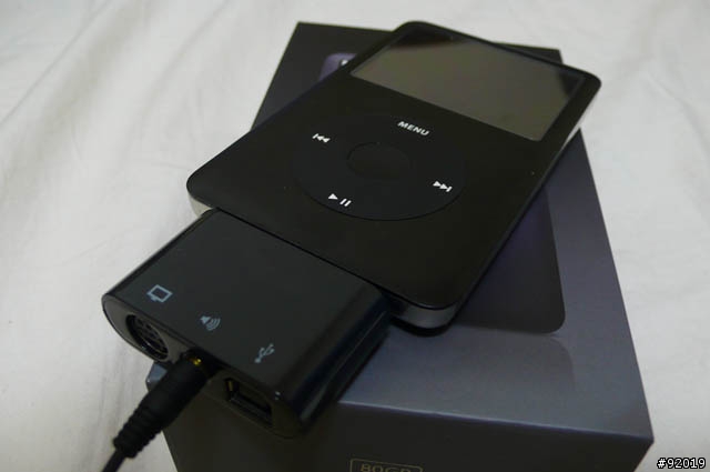 PocketDock AV for Ipod classic簡單分享