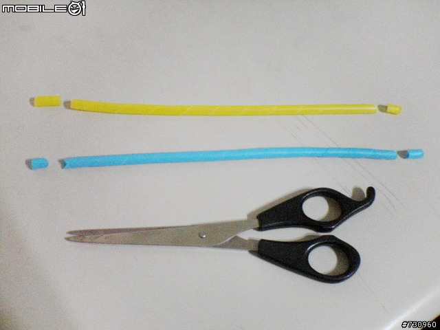 【分享】很認真的惡搞!!!  DIY免費+環保的整線捲管之吸管的變身