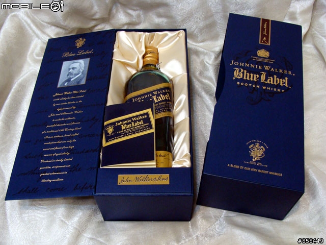 [分享]Johnnie Walker Blue Label 開箱文