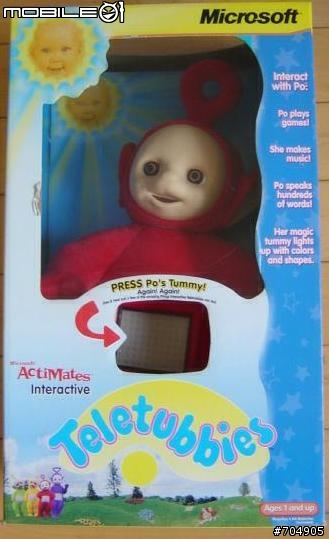 [分享]微軟做的玩具 : Actimates Teletubbies PO 天線寶寶小波