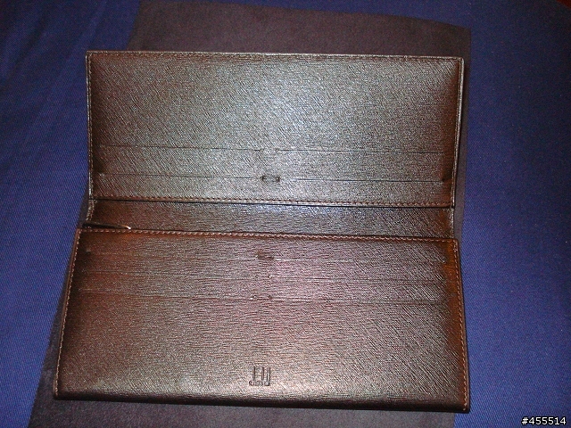 [分享+開箱] 英國dunhill長夾 sidecar amber系列