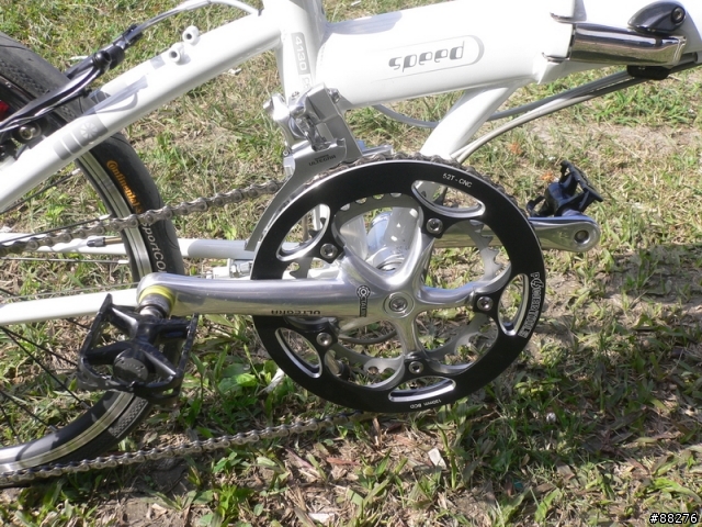 [分享]我家的小白豬與小黑皮 - Dahon 亮光白 Speed D7(改D18) & 消光黑 Speed P8