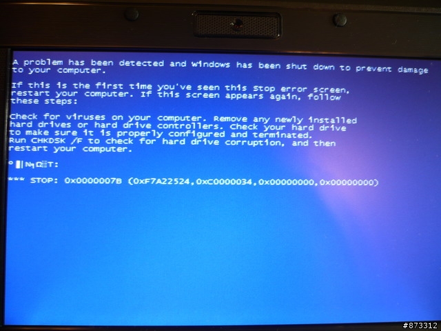 為何我在安裝window xp 在eeepc 上..會出現呢個問題