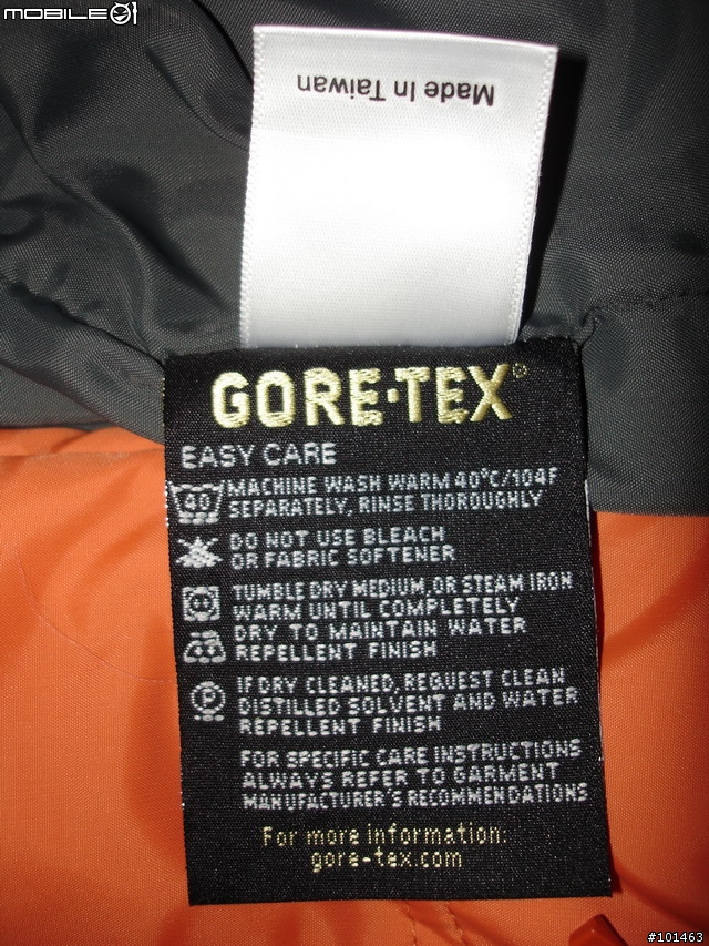 分享不負責任的GORE-TEX-Pro Shell衣服