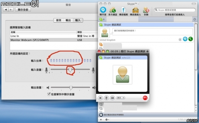 Mac Mini 和 Dell SP2208WFP 的 WebCam