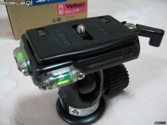 [開箱]VELBON 445L(A)碳纖維腳架+QHD-62Q球形雲台