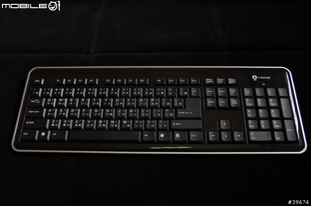 i-rocks RF-6570 超薄2.4GHz無線鍵盤滑鼠組
