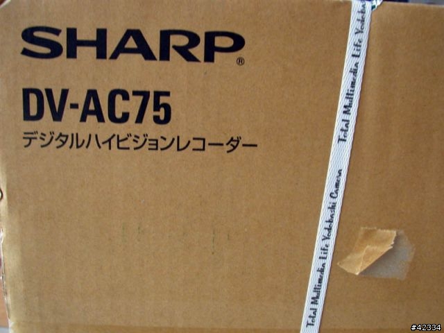 [分享] SHARP DV-AC75 日本 BS 硬碟錄放影機