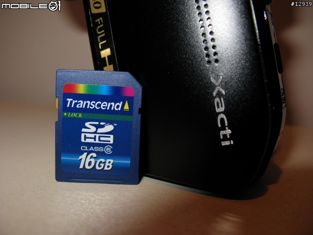 Sanyo(HD1000) vs Transcend 16G SHDC