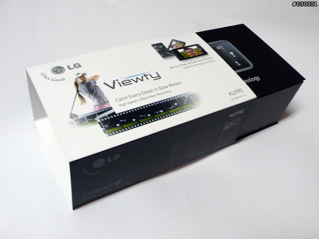 [分享] LG KU990 Viewty 精緻的包裝