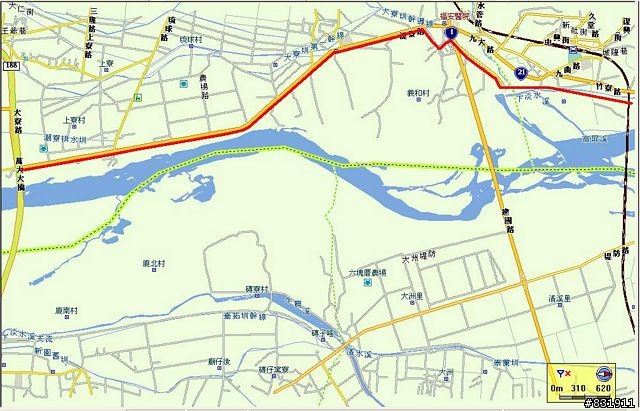 高屏溪自行車路線(照片)--高屏舊鐵橋至雙園大橋段(高雄) / 高屏大橋至雙園大橋段(屏東)