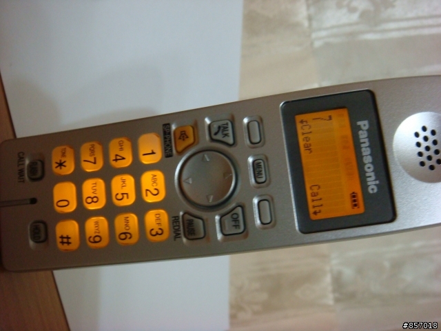 [不專業開箱]Panasonic KX-TG3521TWS  2.4GHz數位電話